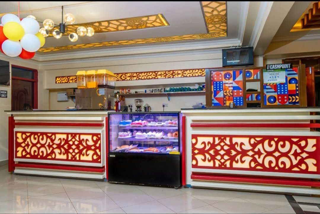 Bakery display counter